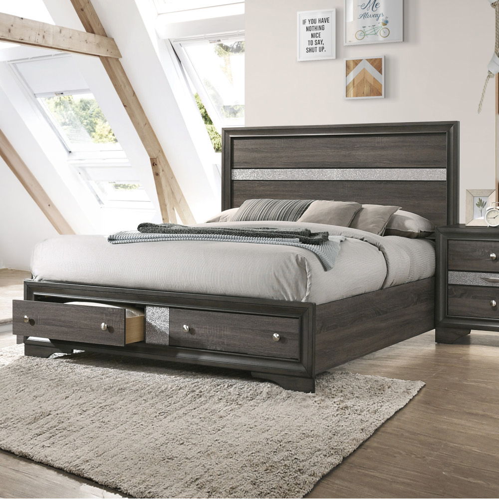 Naima - Bed w/Storage