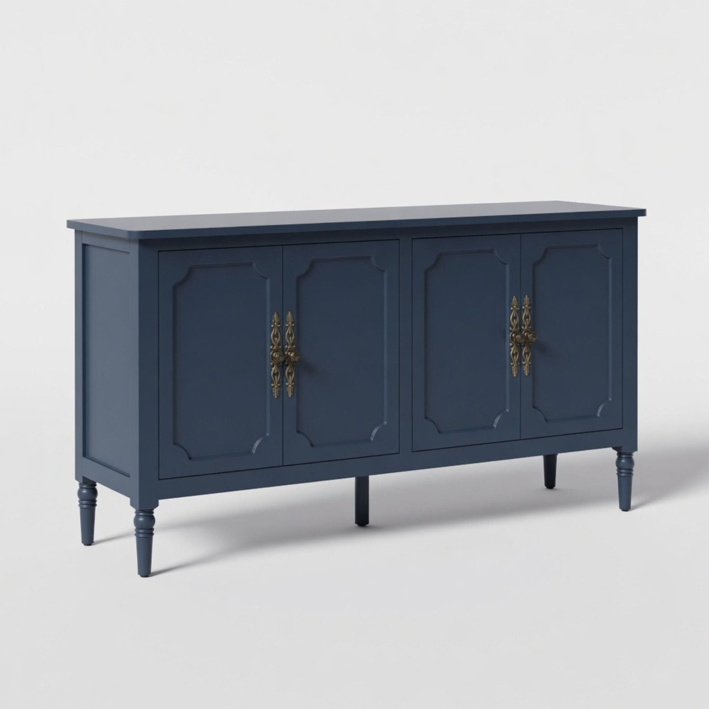 Vintage Buffet Cabinet With Adjustable Shelves