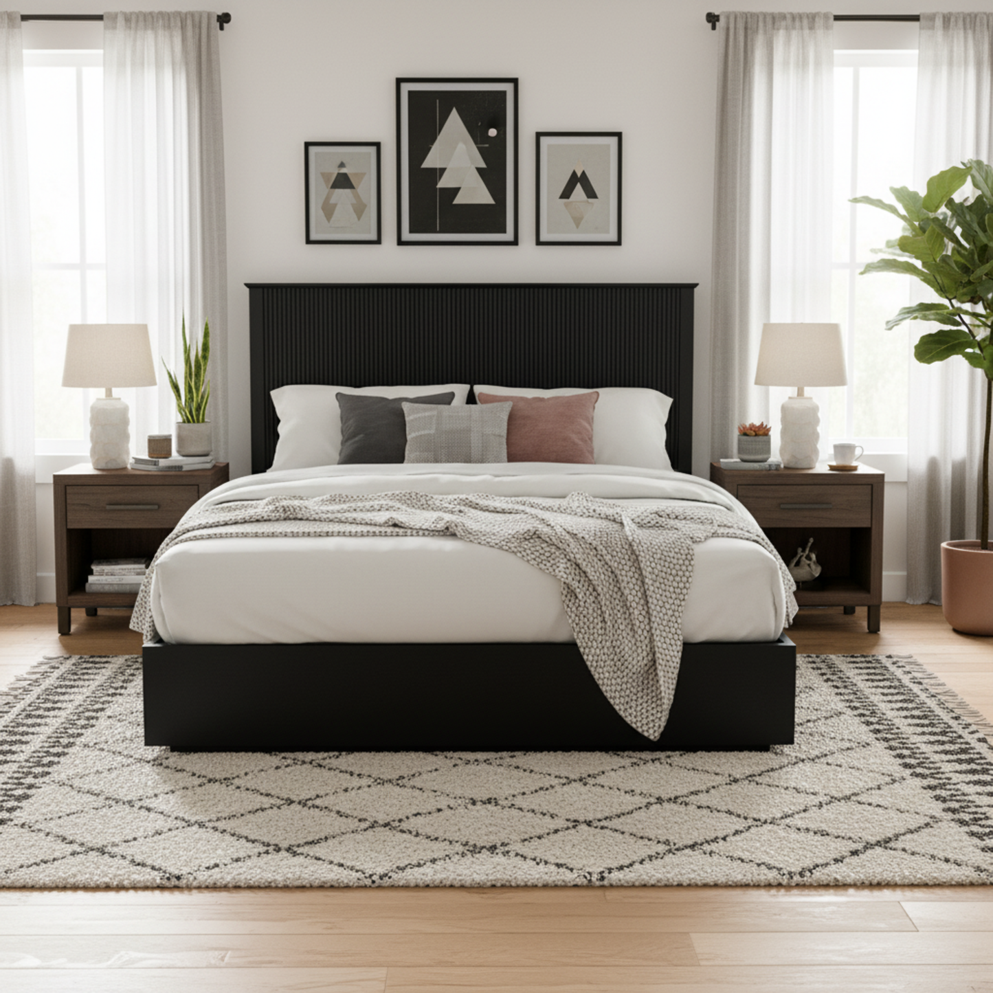 Stylish King Size Bed Frame