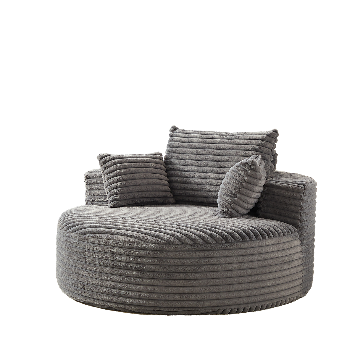 55' Corduroy Sponge Single Sofa