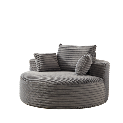 55' Corduroy Sponge Single Sofa