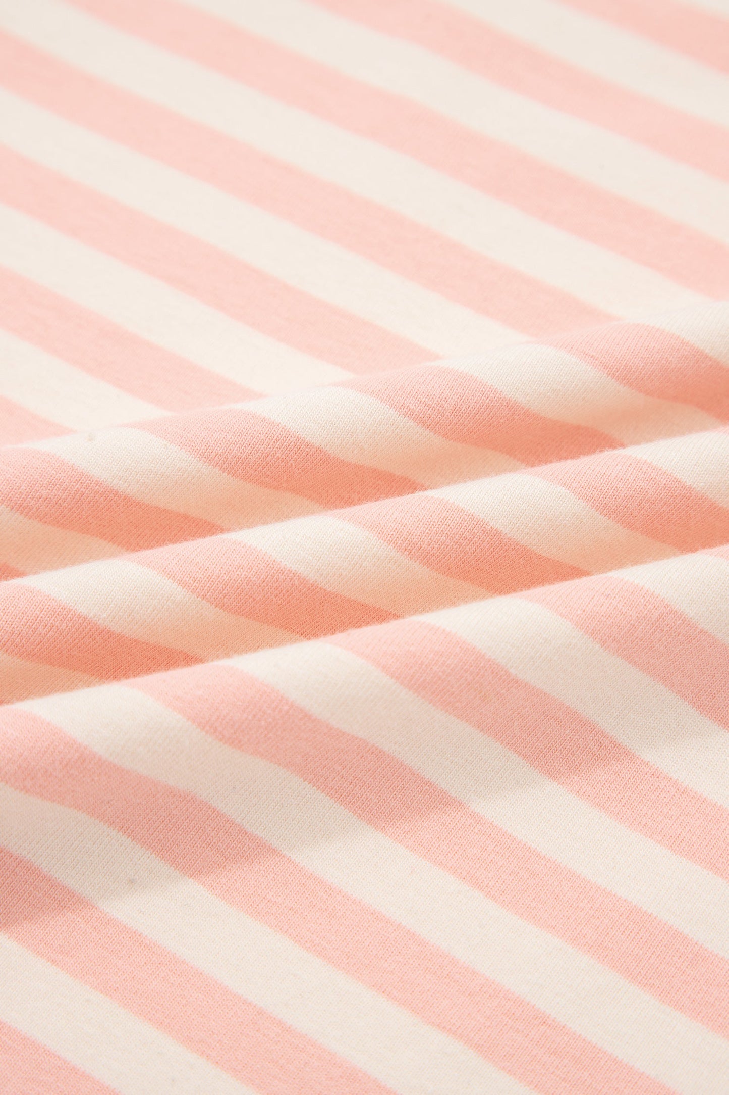 Adelina Stripe Contrast Loose Tee Set