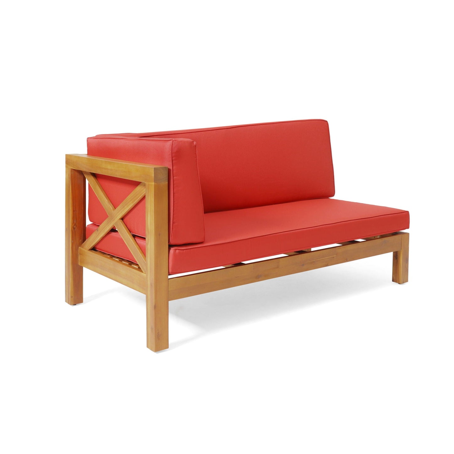 Brava X Back Corner Bench With Coffee Table