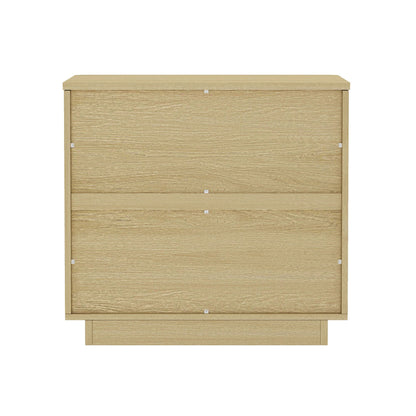 Payton - Nightstand With 3 Drawers - Oak