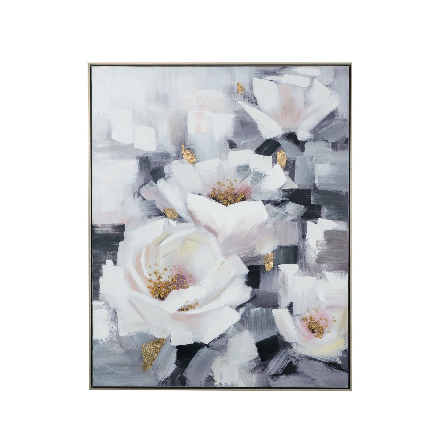 Sarah Framed Floral Wall Art, Large