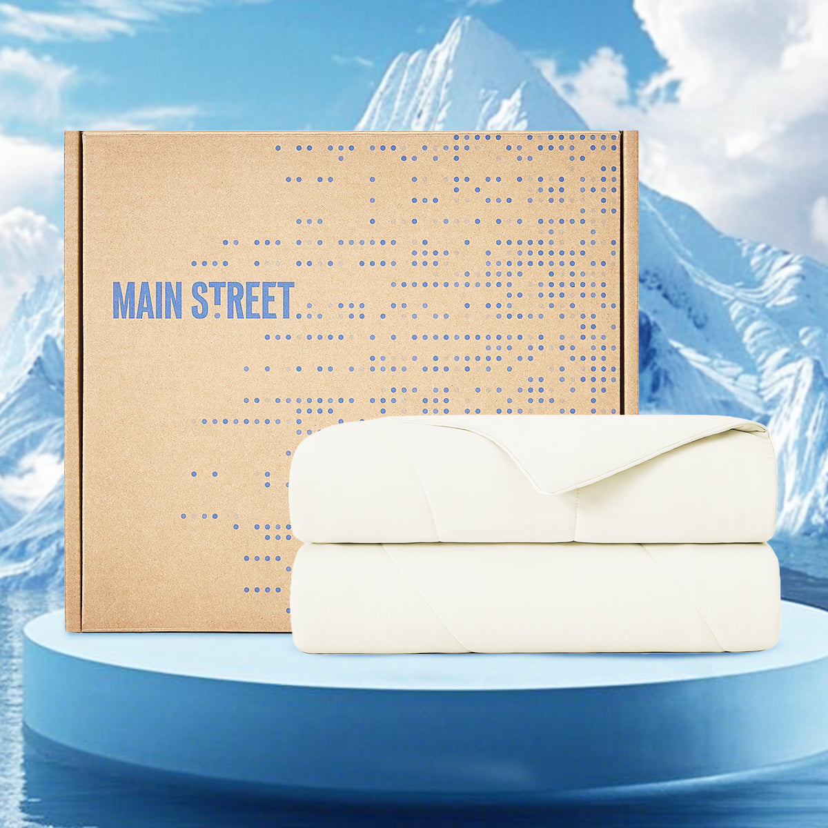 1-Piece 60x90" Cooling DA Comforter