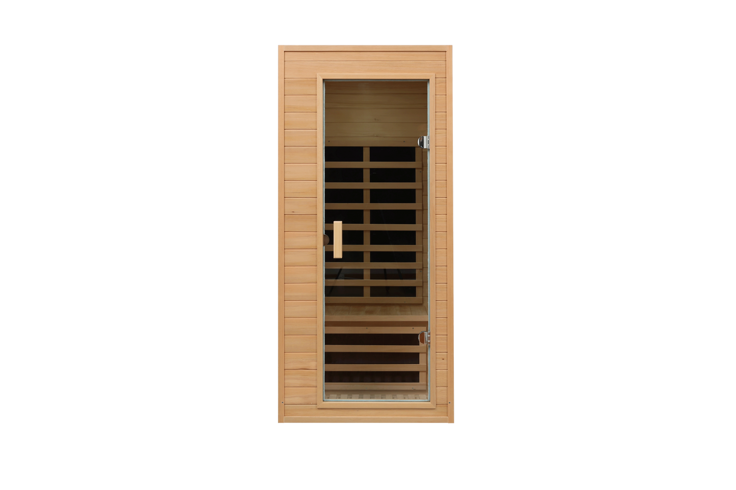 Hemlock One-person far infrared roof embedded indoor sauna room (Left & Right)