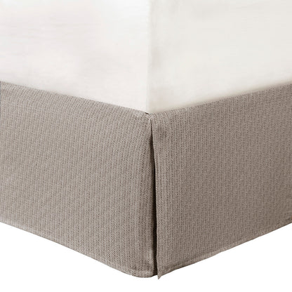 7 Piece Herringbone Comforter Set Neutral King