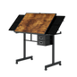 1000 Pieces Jigsaw Puzzle Metal Table with 4 Trays and 2 Drawers