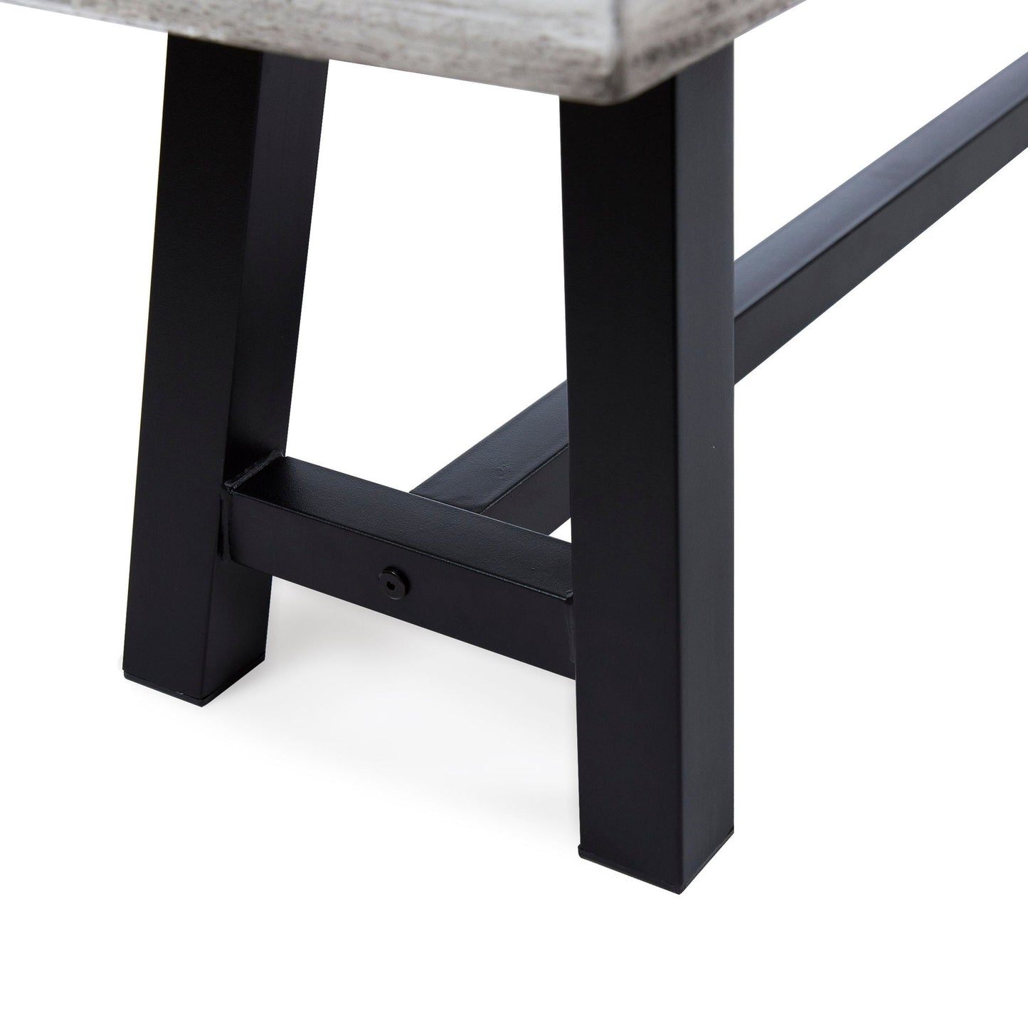 Tranquilizer Outdoor Acacia Wood Bench With Slat Panel Design