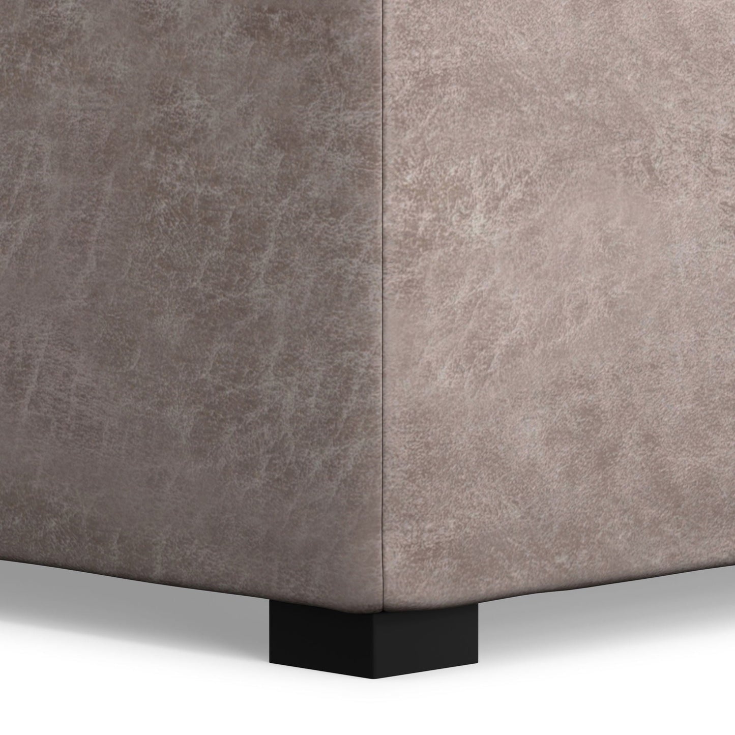 Avalon - Square Coffee Table, Storage Ottoman