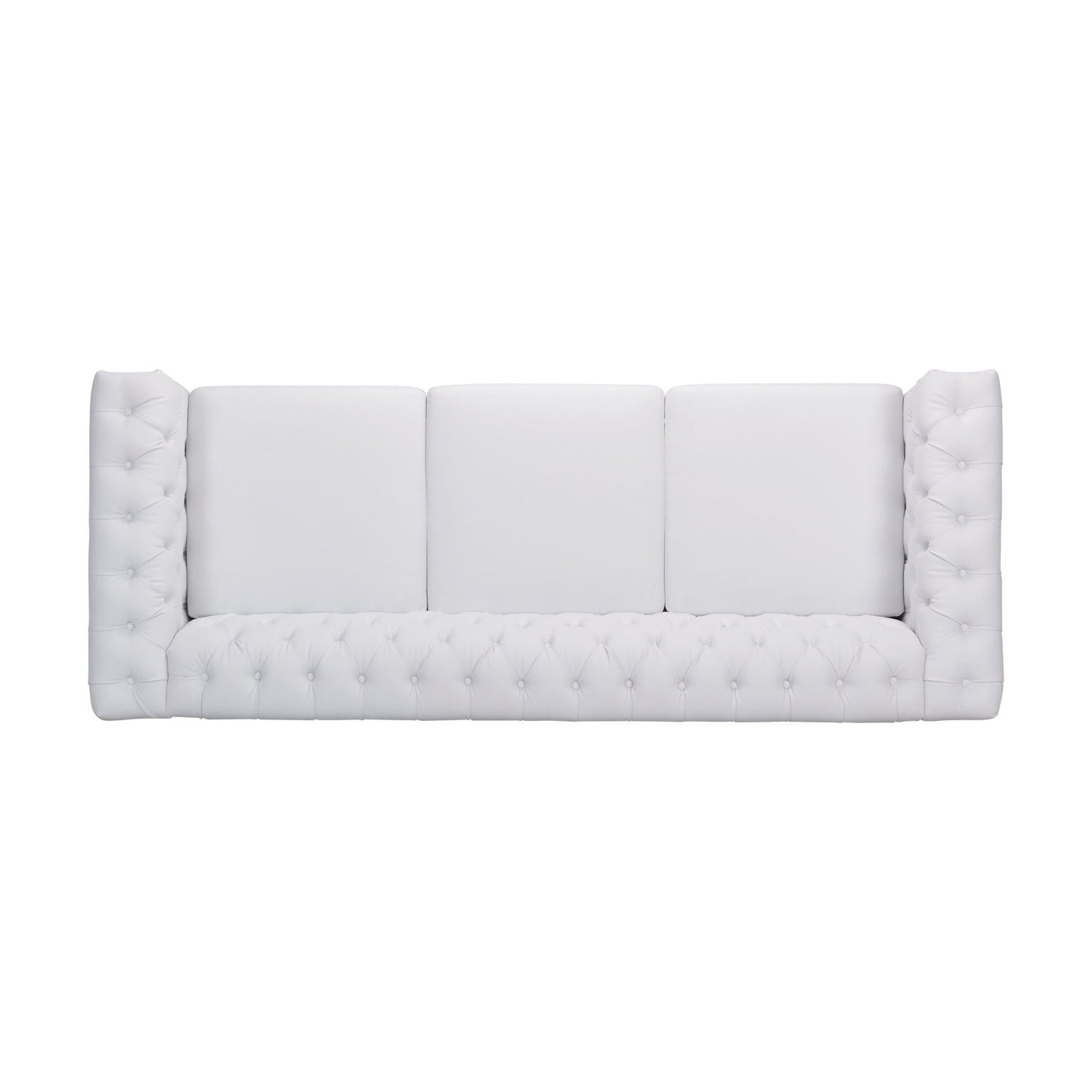 Chesterfield Style 3 Seater Sofa With Deep Button Tufting