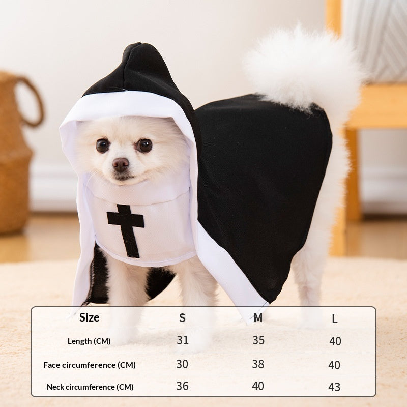 Cat Clothes Western Cowboy Funny Outfit