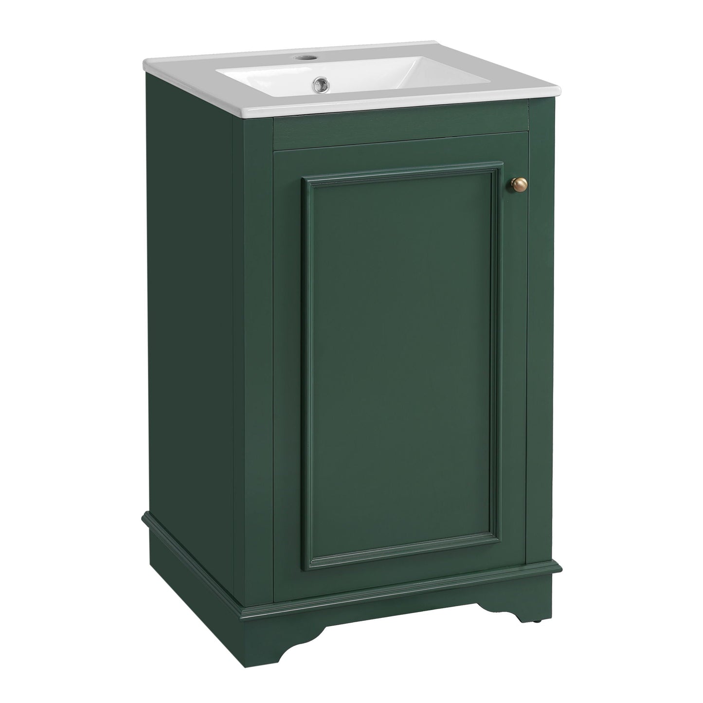 Bathroom Vanity With Sink, Freestanding Single Cabinet Set