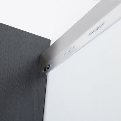 Astro Series - Wall Mounted Base Door Storage Cabinet - Metallic Gray