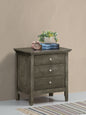 3 Drawer Nightstand & Dove Tailed Drawers