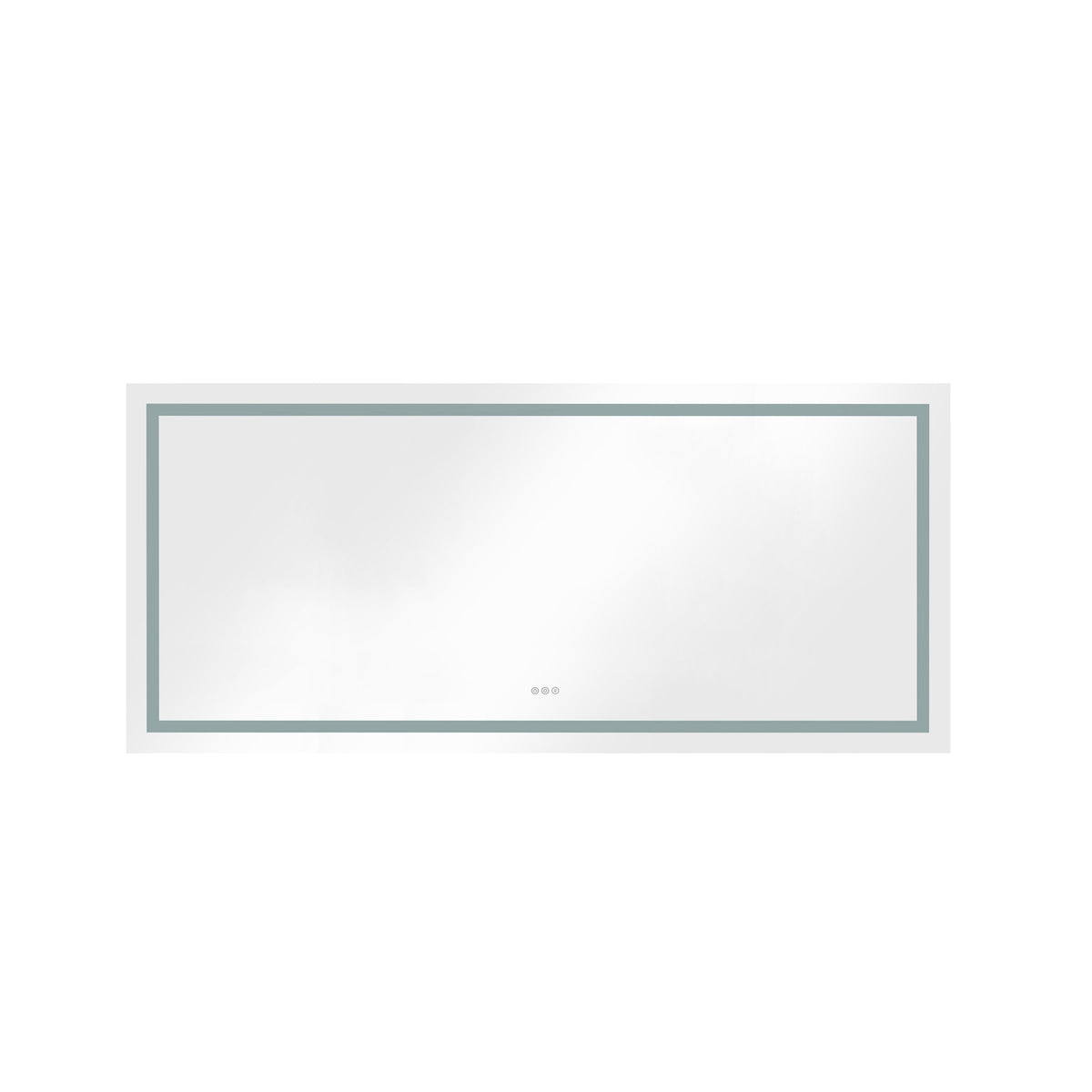 72" x 32" LED Bathroom Mirror with Front and Backlight