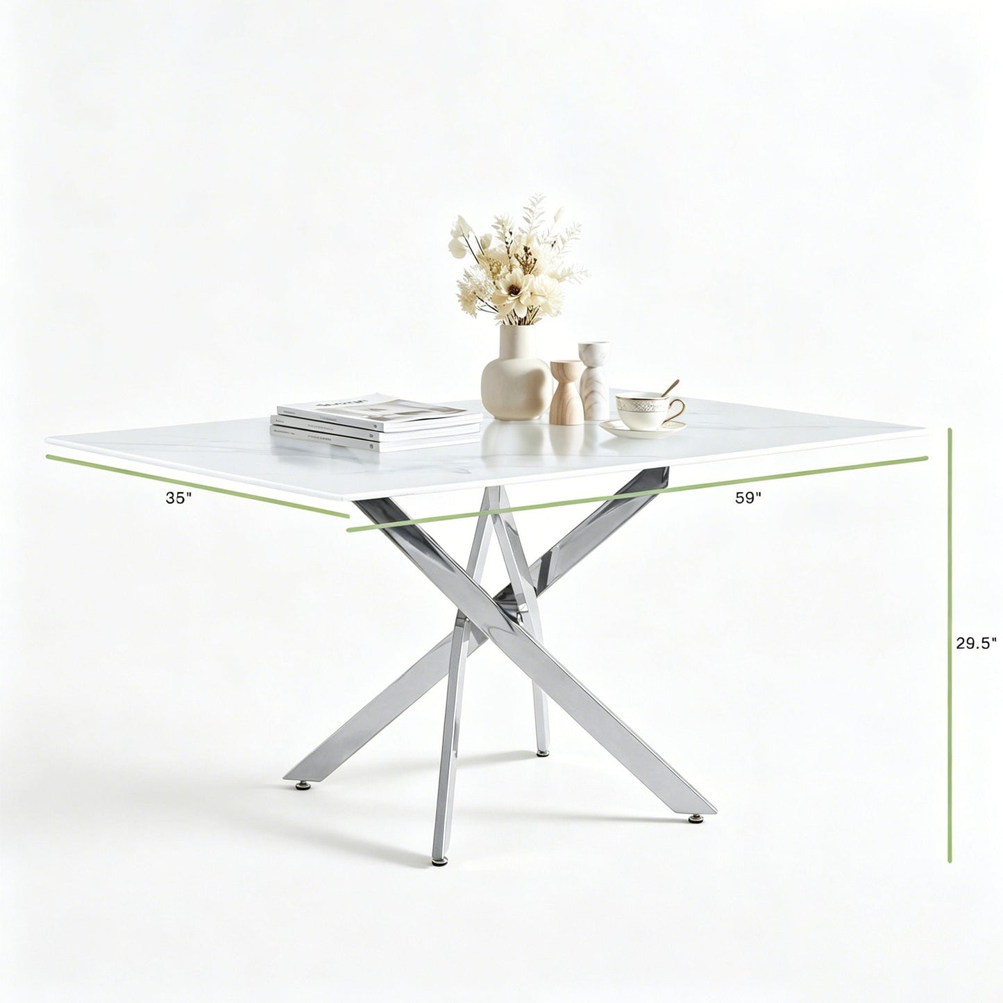 Modern Rectangular Table For Dining Room