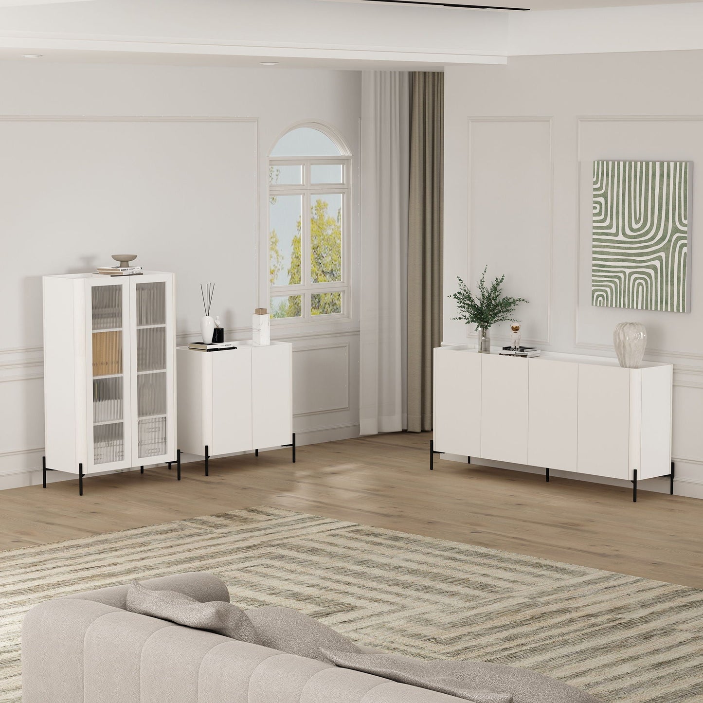 Abbey - Sideboard With Adjustable Shelves