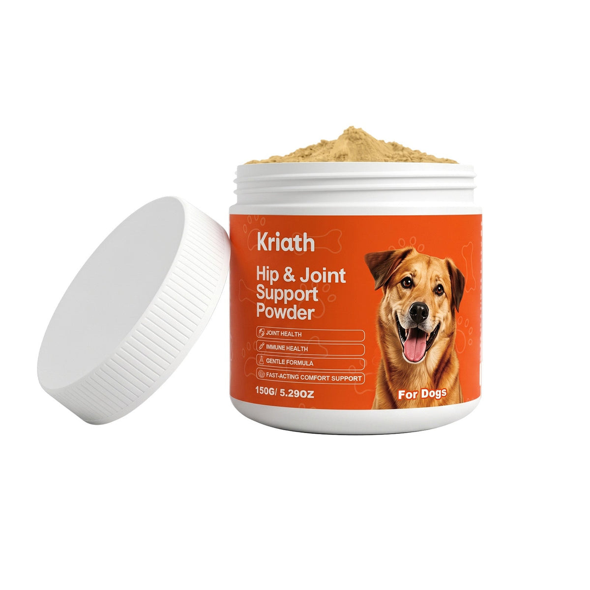 Kriath Dog Joint Care Powder Gentle Care And Comfort For Pets Body Protection Health Nutrition Care Powder