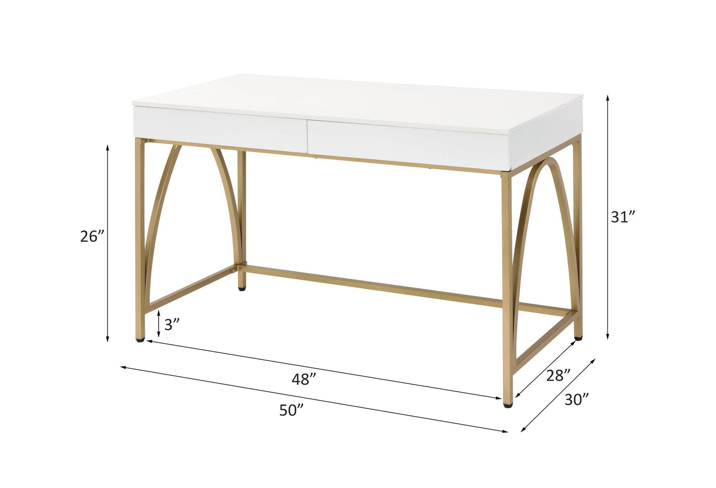 Lightmane Writing Desk