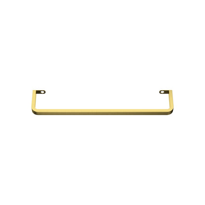 Wall Mounted Rectangular Bathroom Sink With Towel Bar