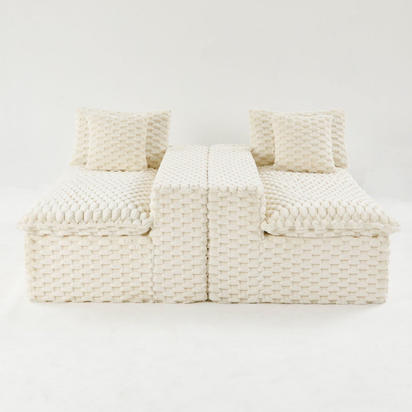 Multifunctional Sofa, Side-By-Side Or Facing Each Other