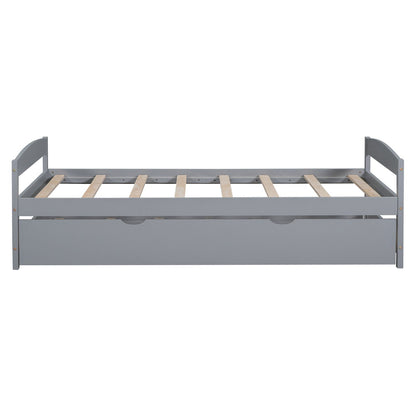 Platform Bed With Trundle