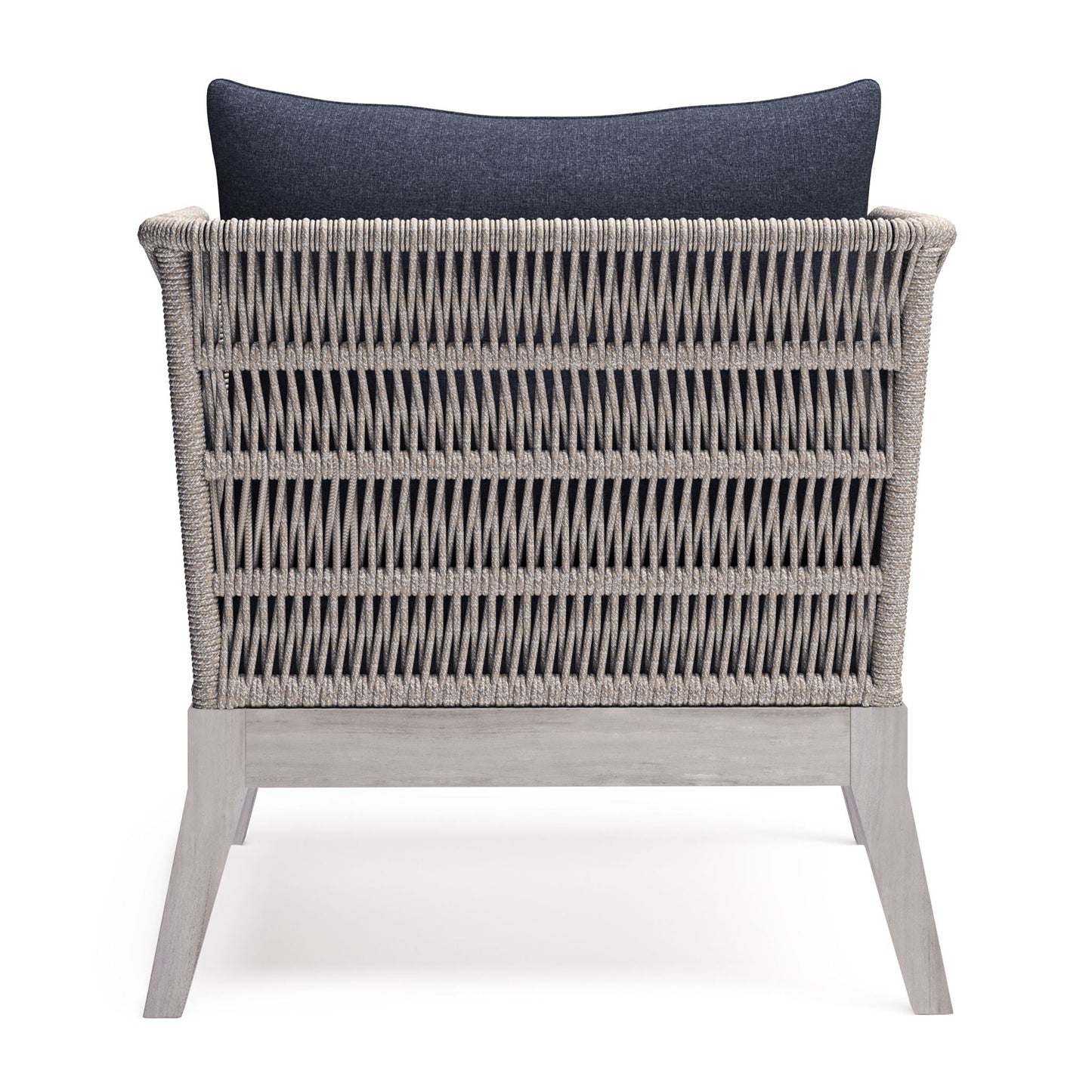 Santiago - Outdoor Conversation Chair - Slate Gray