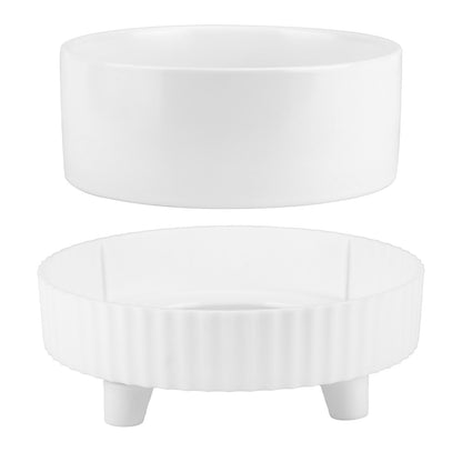 Heated Water Bowl For Dogs And Cats Ceramic Heated Pet Water Bowl Food Warmer USB Powered Thermal Pet Bowl Provide Fresh Non Freezing Drinkable Water