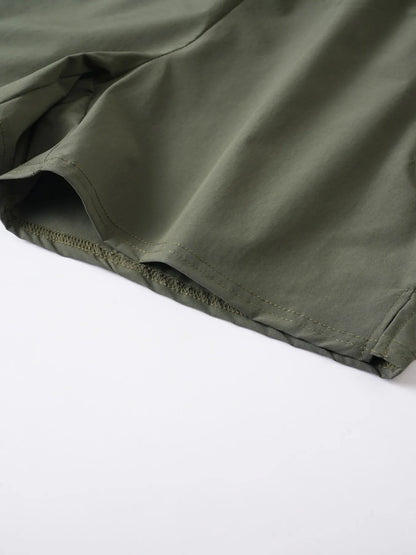 Men’s Plus Active Drawstring Shorts with Pockets