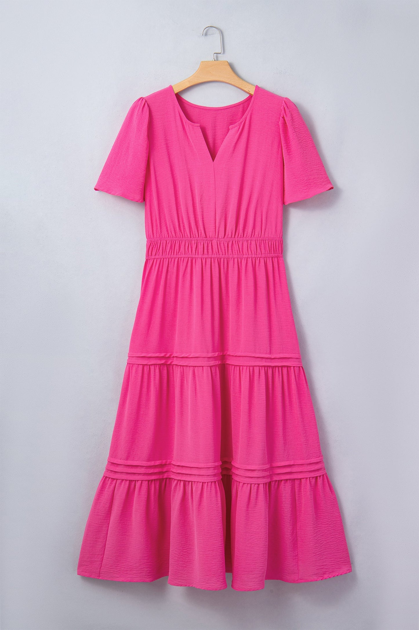 Saige Flare Tiered Maxi PLUS Dress