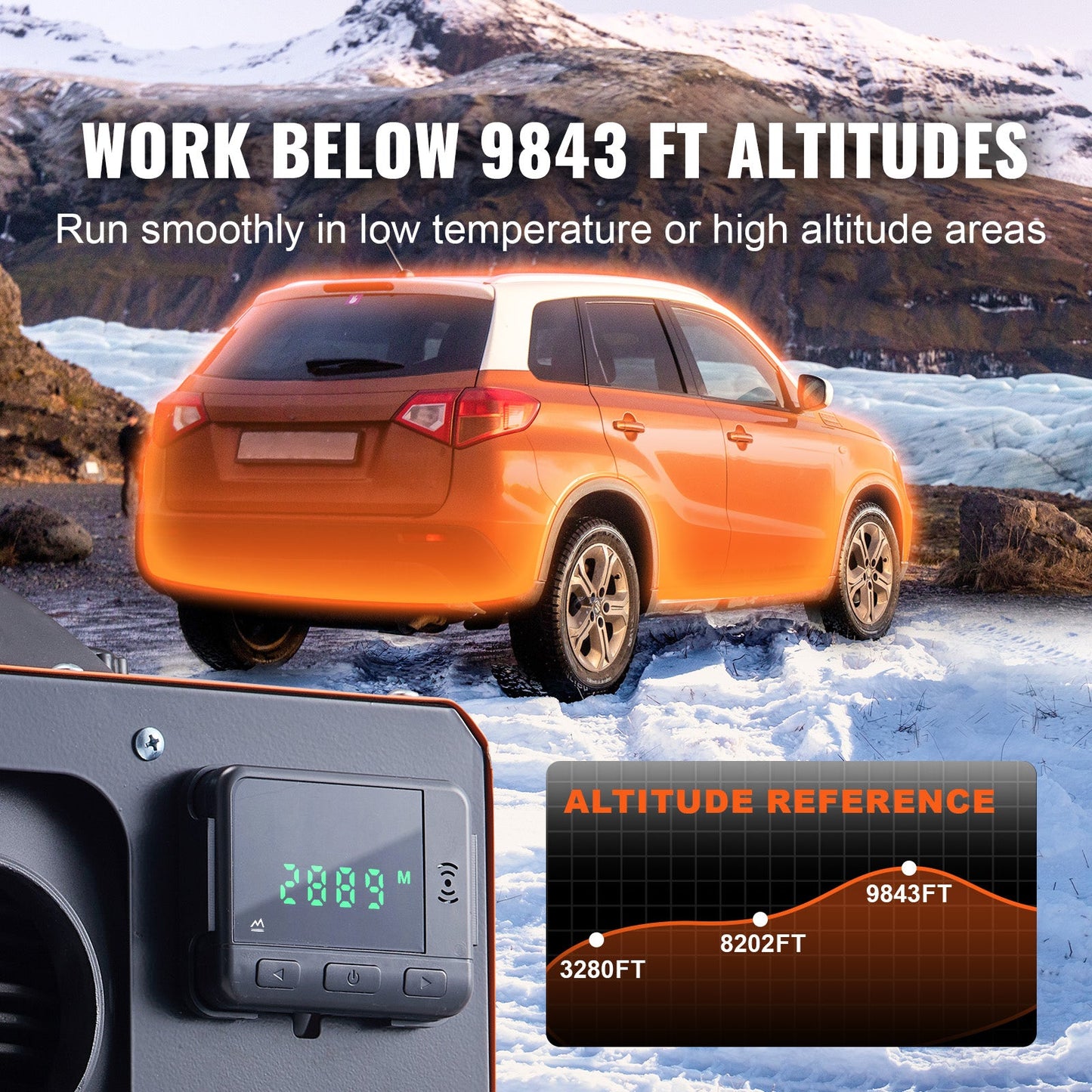Diesel Air Heater All-in-one 12V 5KW with LCD Remote Control