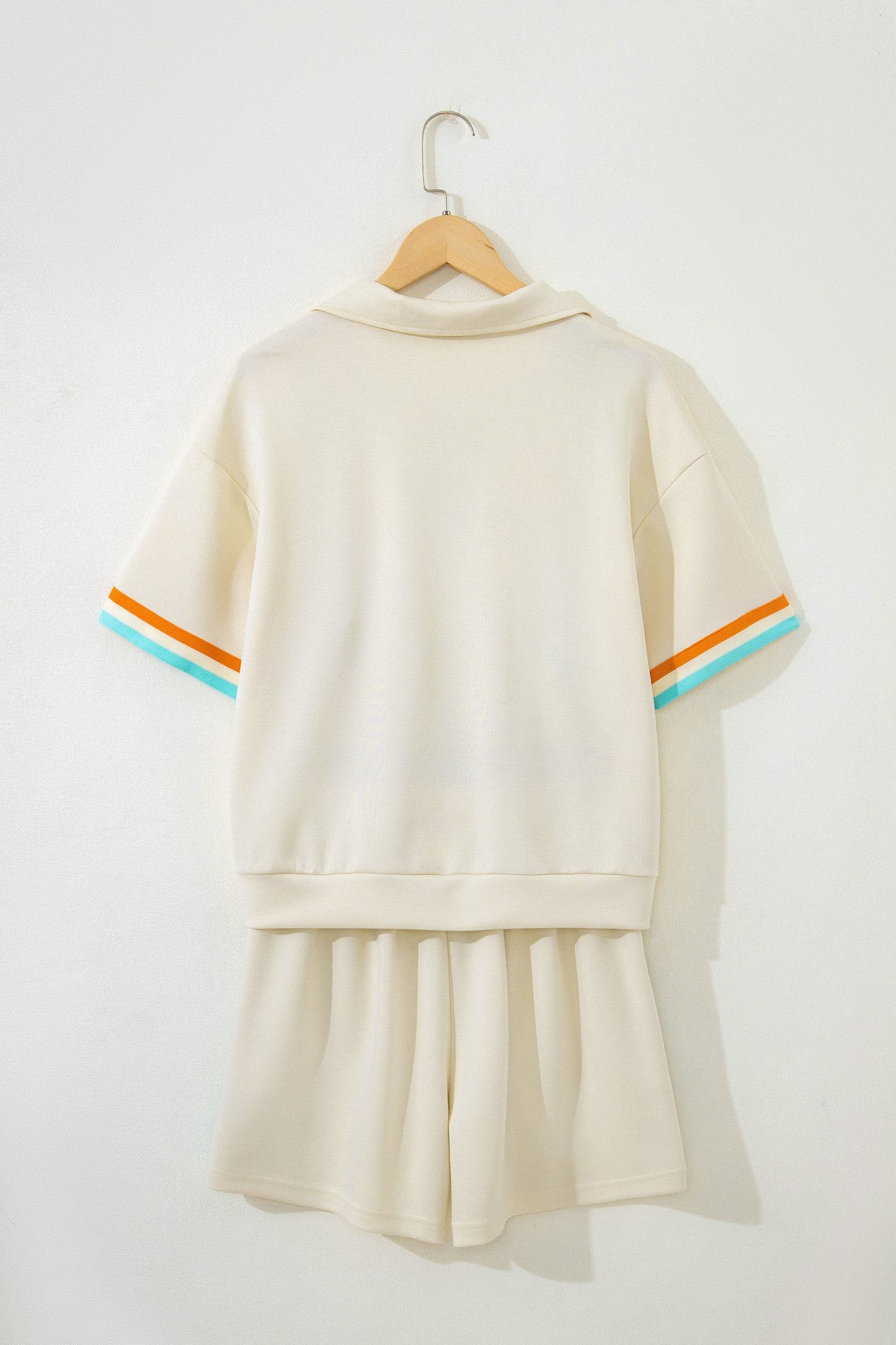 Ocean Half Zip Polo Tee Set