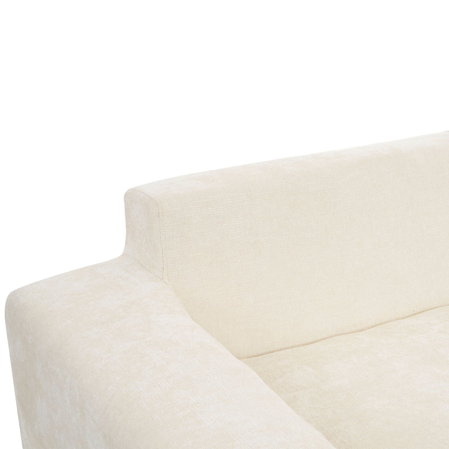Modular Cloud Sectional Sofa Set, U-Shaped Upholstered Couch With Deep Seat