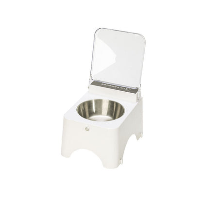 Pet Cat Bowl Feeder Automatic Lid-opening