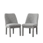 Wide Minimalist Dining Chair