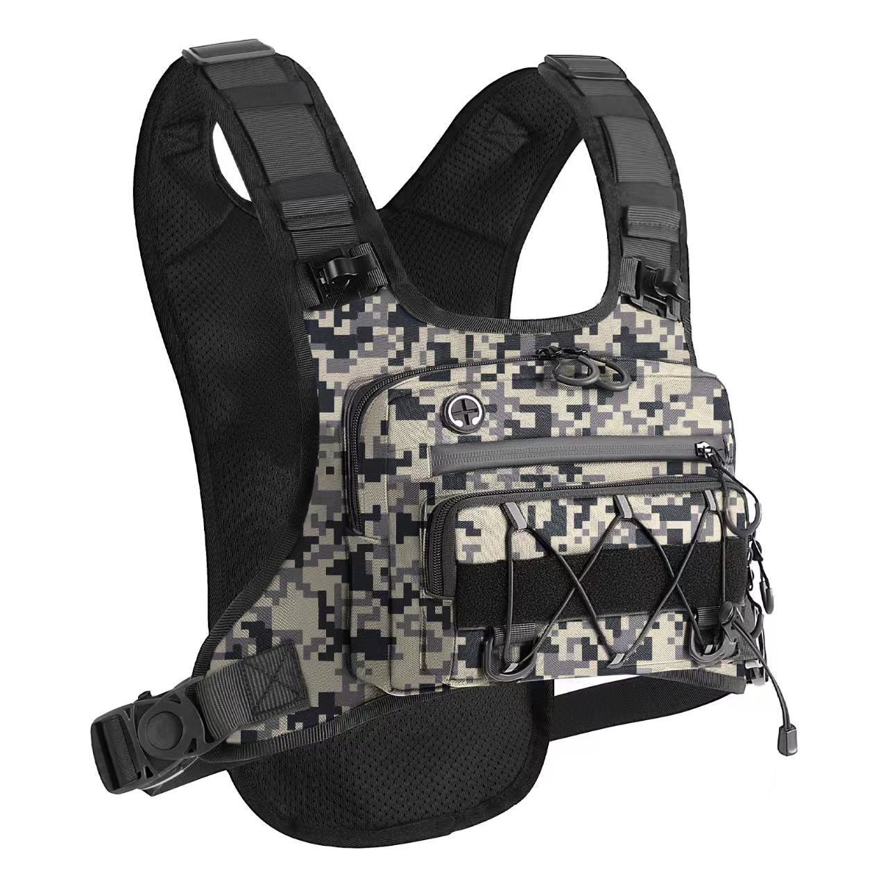 Tactical Chest Pack Multi-functional Suitable For Trail Running