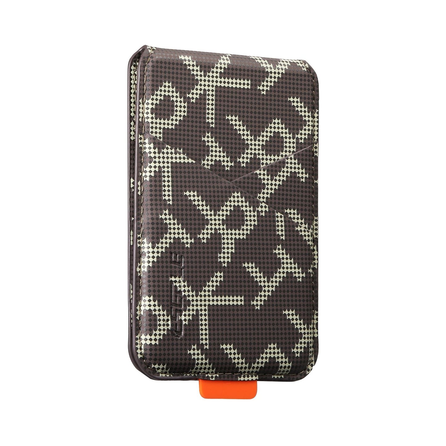 Unisex Portable ID Card Holder With Letter Patterns