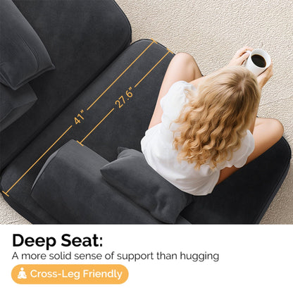 Modern Luxury Oversized Modular Sectional Sofa Set