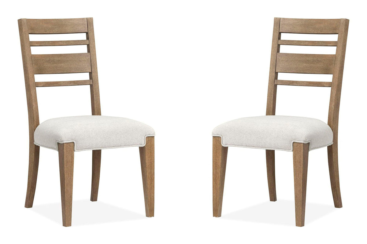 Plum Creek - Upholstered Side Chair With Wood Back (Set of 2)