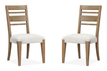 Plum Creek - Upholstered Side Chair With Wood Back (Set of 2)
