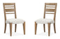 Plum Creek - Upholstered Side Chair With Wood Back (Set of 2)