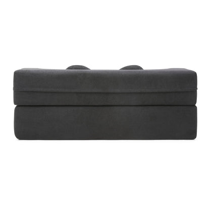 2-in-1 Folding Sofa Bed with Pillow