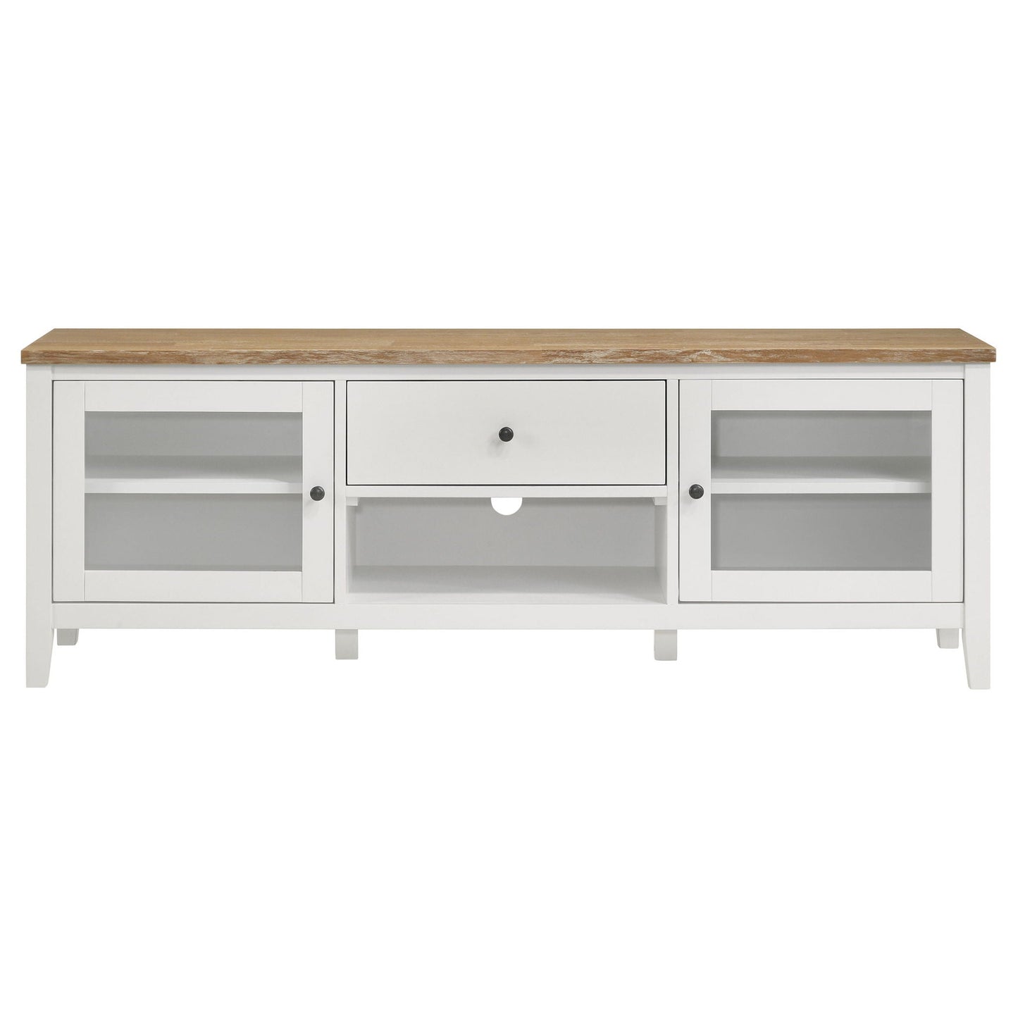 Evanston - 3 Piece 67" TV Stand - White