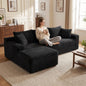 94.5" Cloud Modular Sectional Sofa Couch with L-Shape Chaise