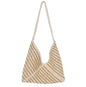 Fringe Cotton Rope Woven Bag – New Hollow-Out Straw Beach Tote, Ethnic Style Versatile Purse