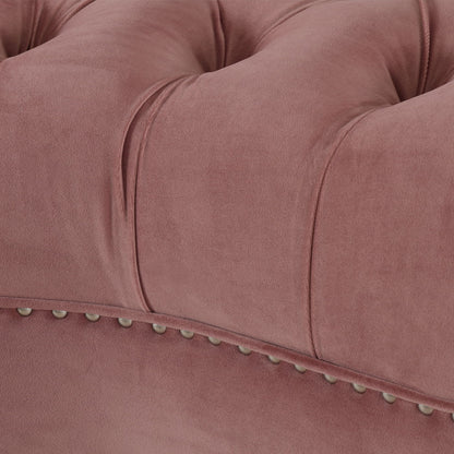 La Rosa - Victorian Tufted Upholstered Accent Chair