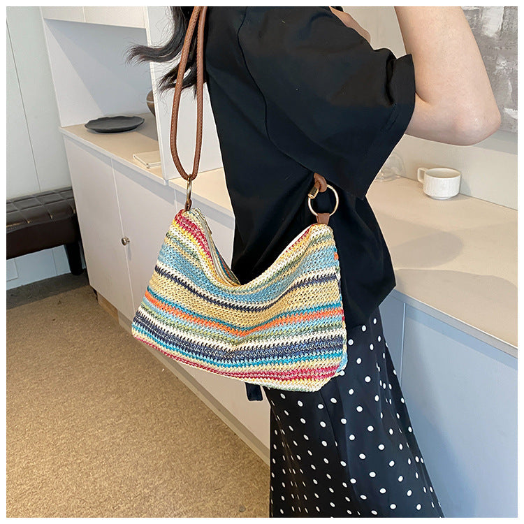 Womens Large-Capacity Commuter Tote Bag