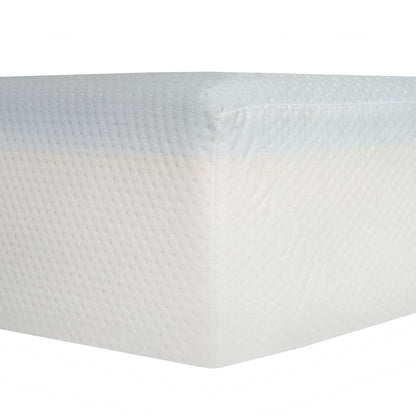 6" Firm Gel Memory Foam Mattress With Cooling Technology - White - Full